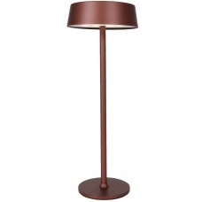 Επαναφορτιζόμενο Πορτατίφ LED 3W CCT Dimmable Μεταλλικό Καφέ 3030